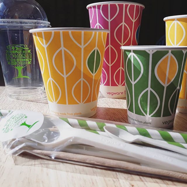 Vegware Custom Branded Drinking Cups